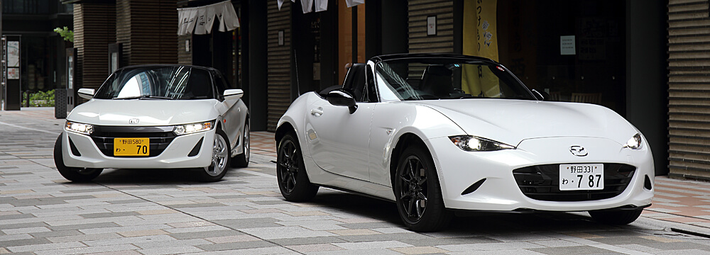 Sports car open car specialized for rental cars OMOSHIRO  